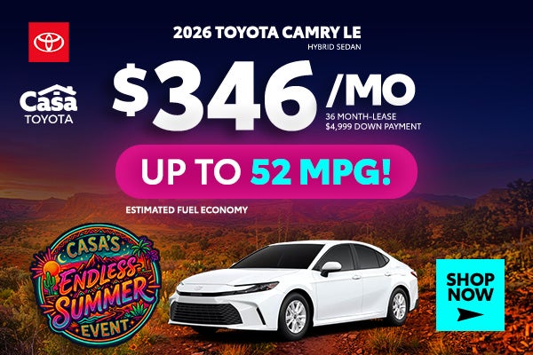 2026 Toyota Camry LE Hybrid Sedan