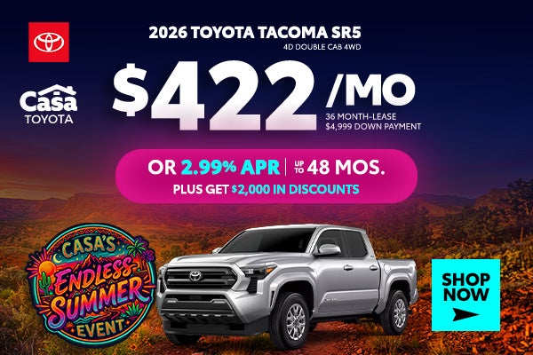 2026 Toyota Tacoma SR5 4D Double Cab 4WD