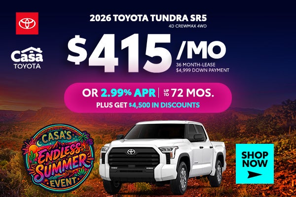 2026 Toyota Tundra SR5 4D CrewMax 4WD