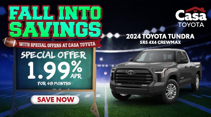 Monthly Vehicle Specials Available in Alamogordo, NM at Casa Toyota