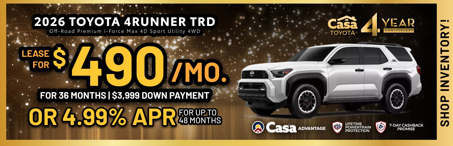 2026 Toyota 4Runner TRD Off-Road Premium i-Force Max 4D Spo