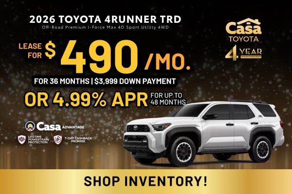 2026 Toyota 4Runner TRD Off-Road Premium i-Force Max 4D Spo