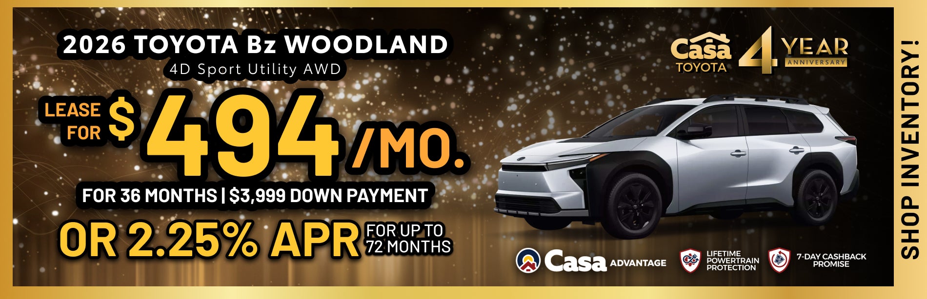 2026 Toyota Bz Woodland 4D Sport Utility AWD