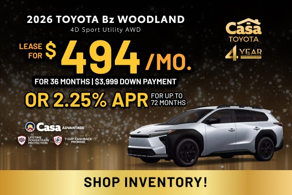 2026 Toyota Bz Woodland 4D Sport Utility AWD