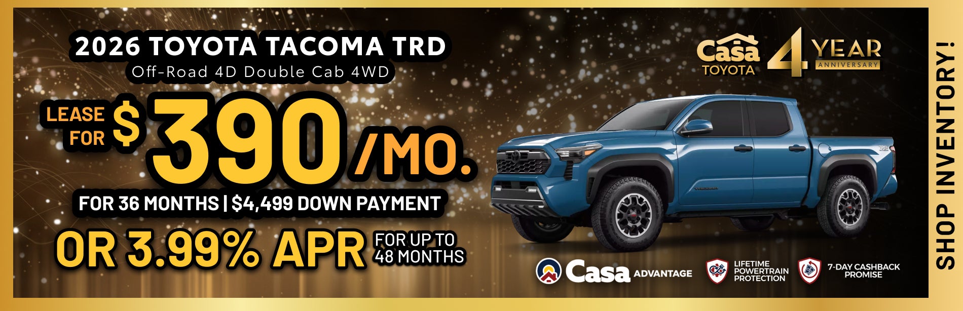 2026 Toyota Tacoma TRD Off-Road 4D Double Cab 4WD