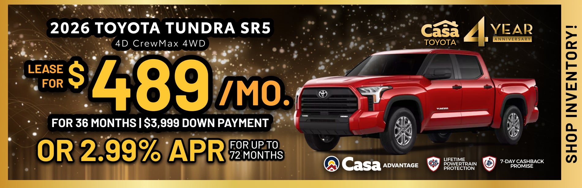 2026 Toyota Tundra SR5 4D CrewMax 4WD