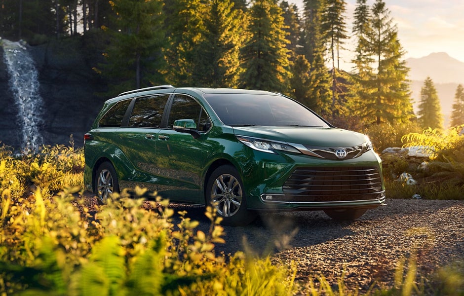 Green Toyota Sienna